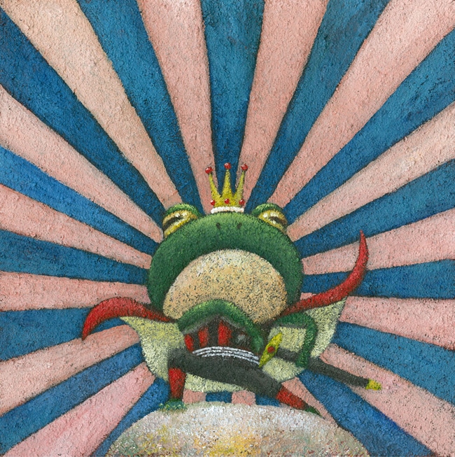 ガマ王子vsザリガニ魔人「Paco～パコと魔法の絵本～」より｜求龍堂