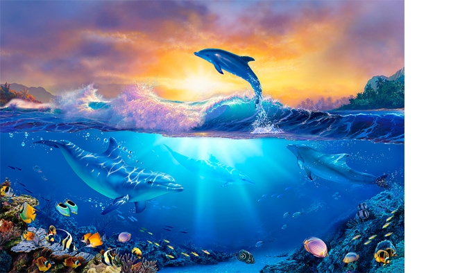 クリスチャン・ラッセン版画作品集｜求龍堂