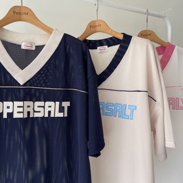 アウトレット K-collection ケイコレクション メッシュVネックTシャツ