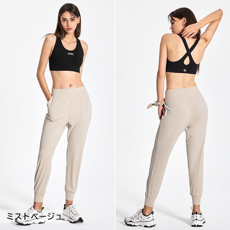 XEXYMIX ゼクシィミックス ロング パンツ ミディアムフェザー 接触冷感