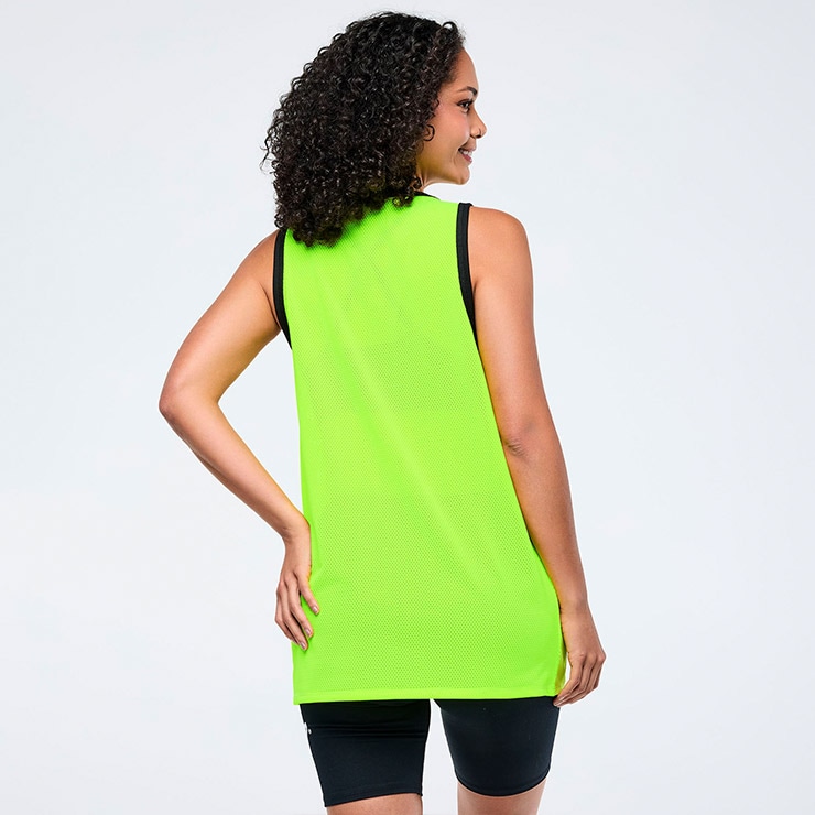 ZUMBA ズンバ 正規品 ウェア メンズ タンクトップ ネオンカラー 蛍光色