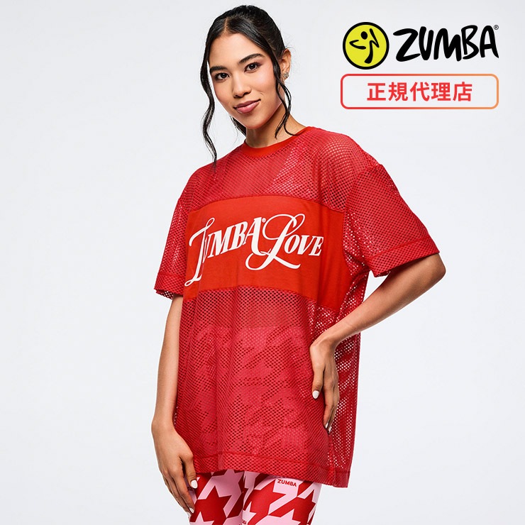 ZUMBA ズンバ 正規品 ウェア レディース トップス Tシャツ 半袖
