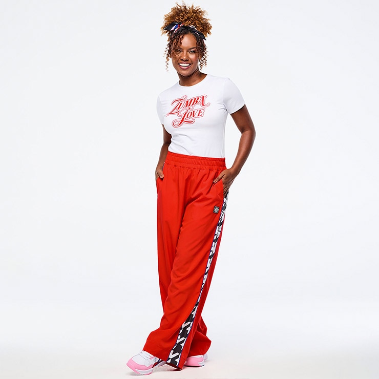 ZUMBA ズンバ 正規品 ウェア レディース トップス Tシャツ 半袖 ロゴ