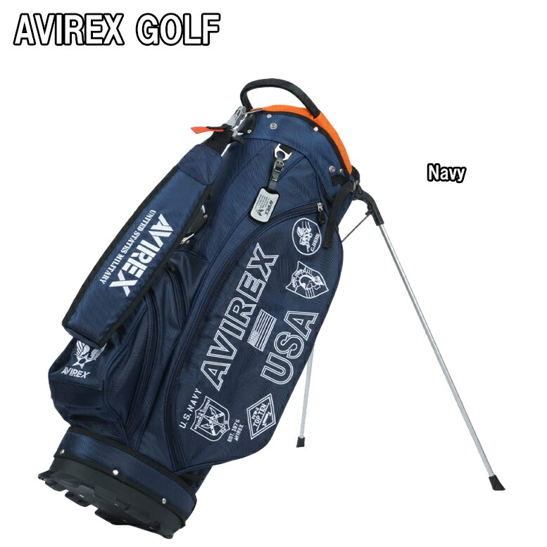 AVIREX GOLF キャディーバッグ（セルフスタンド付き） アヴィレックス