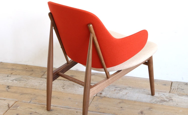 kitani(キタニ) イージーチェア/椅子 IL-10 ウォールナット無垢材