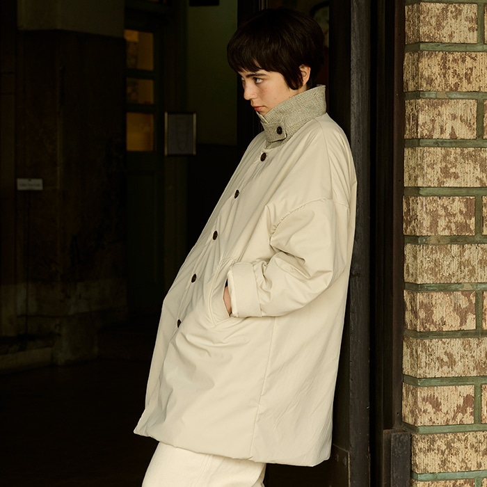 NARU(ナル) トラディショナルチェック パデットコート 656106 | TOPS