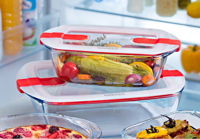 PYREX パイレックス クック＆ヒートレクタングル 0.4L | キッチン,保存