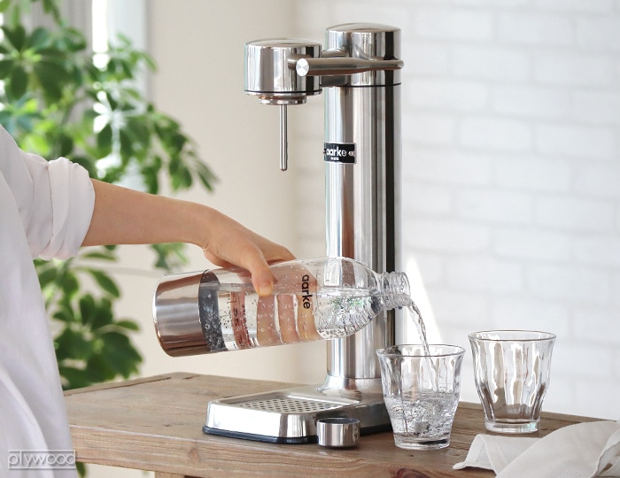 アールケ カーボネーター3 Aarke carbonator 3 [スチールシルバーAA