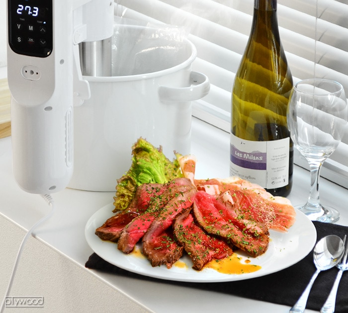 Kai House 低温調理器 専用真空袋 [Lサイズ 100枚入] The Sousvide