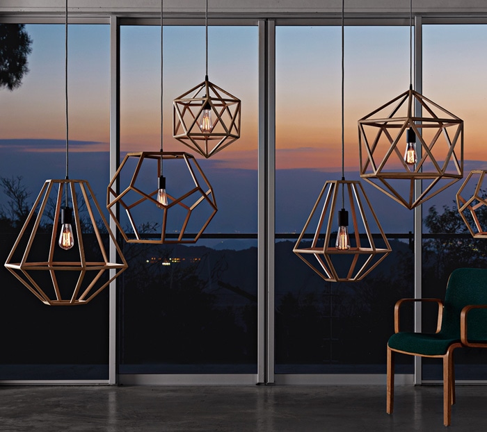 アナグラム ウッドペンダント (S) 電球付き Anagram wood-pendant AW