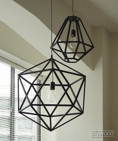 アナグラム ウッドペンダント (S) 電球付き Anagram wood-pendant AW