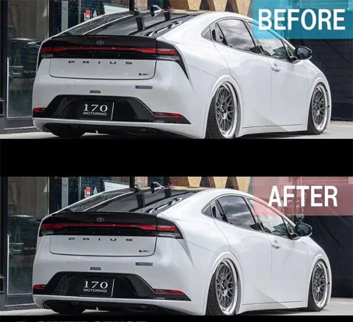 プリウス60系専用 テールランプガーニッシュ(シックスセンス)を販売中