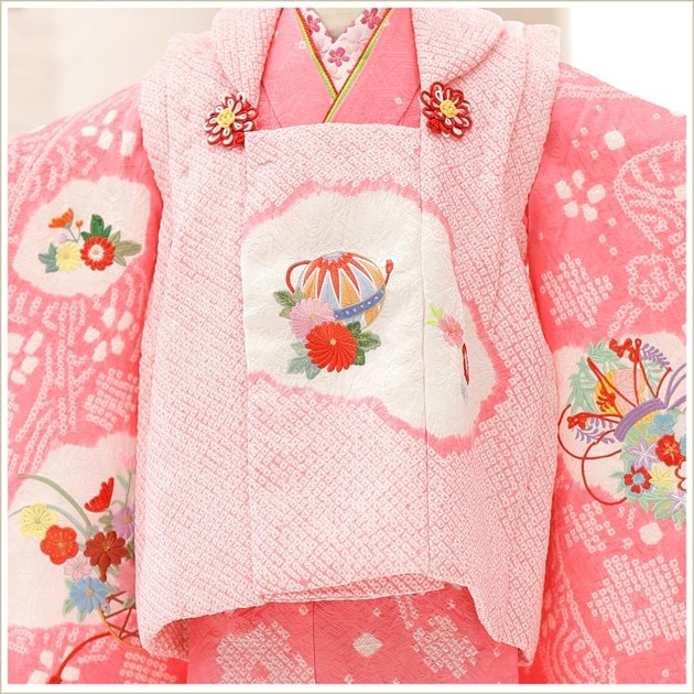 正絹 女の子 3歳 七五三 レンタル 被布 フルセット ブランド 人気