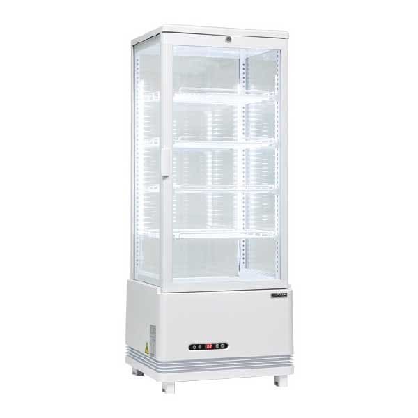 業務用 4面ガラス冷蔵ショーケース フォーシーズンシリーズ R4G-105SLB