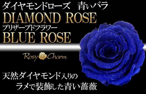 クロネコ レインボーローズ ブルーローズ ダイヤモンドプリザーブド