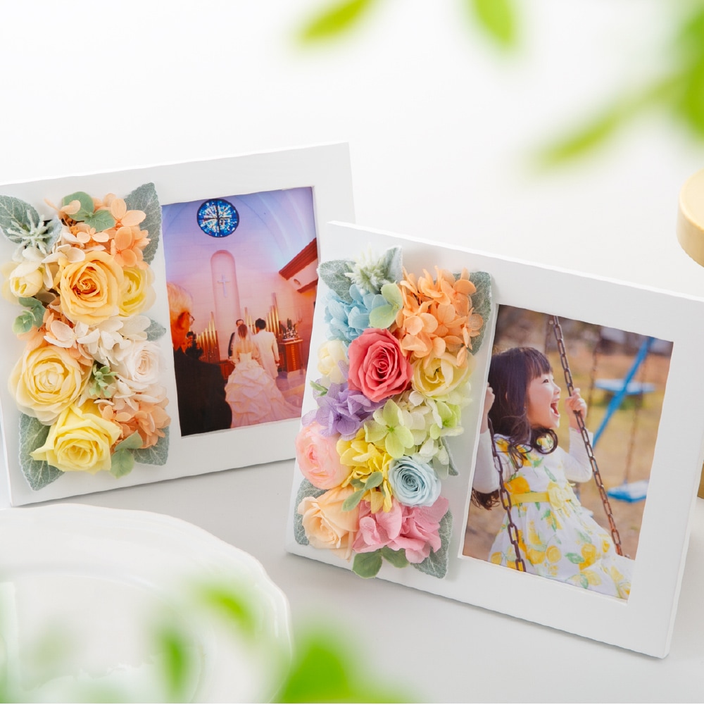 プリザーブドフラワー 『ナチュラル フォトフレーム』 | プリザーブド