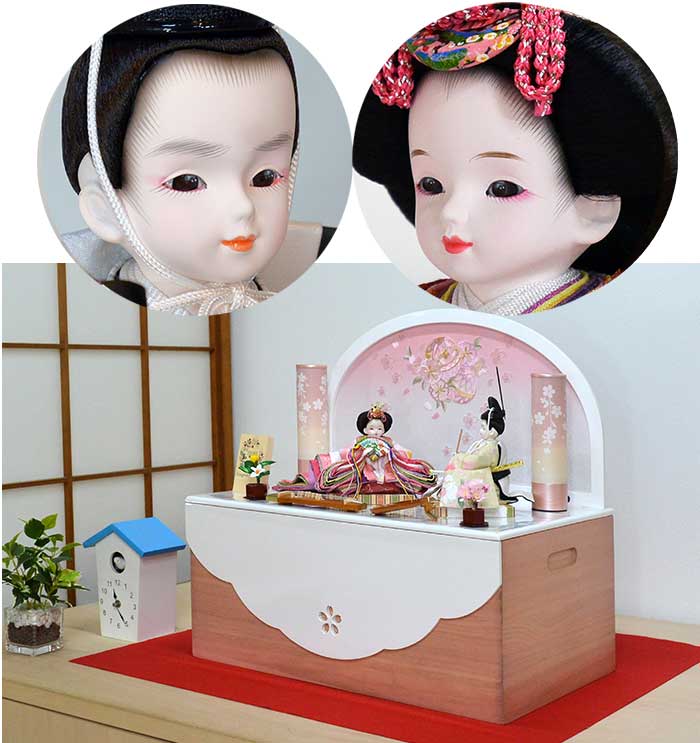 創業明治11年の人形専門店。寿月すみたやの雛人形。プリンセス雛人形