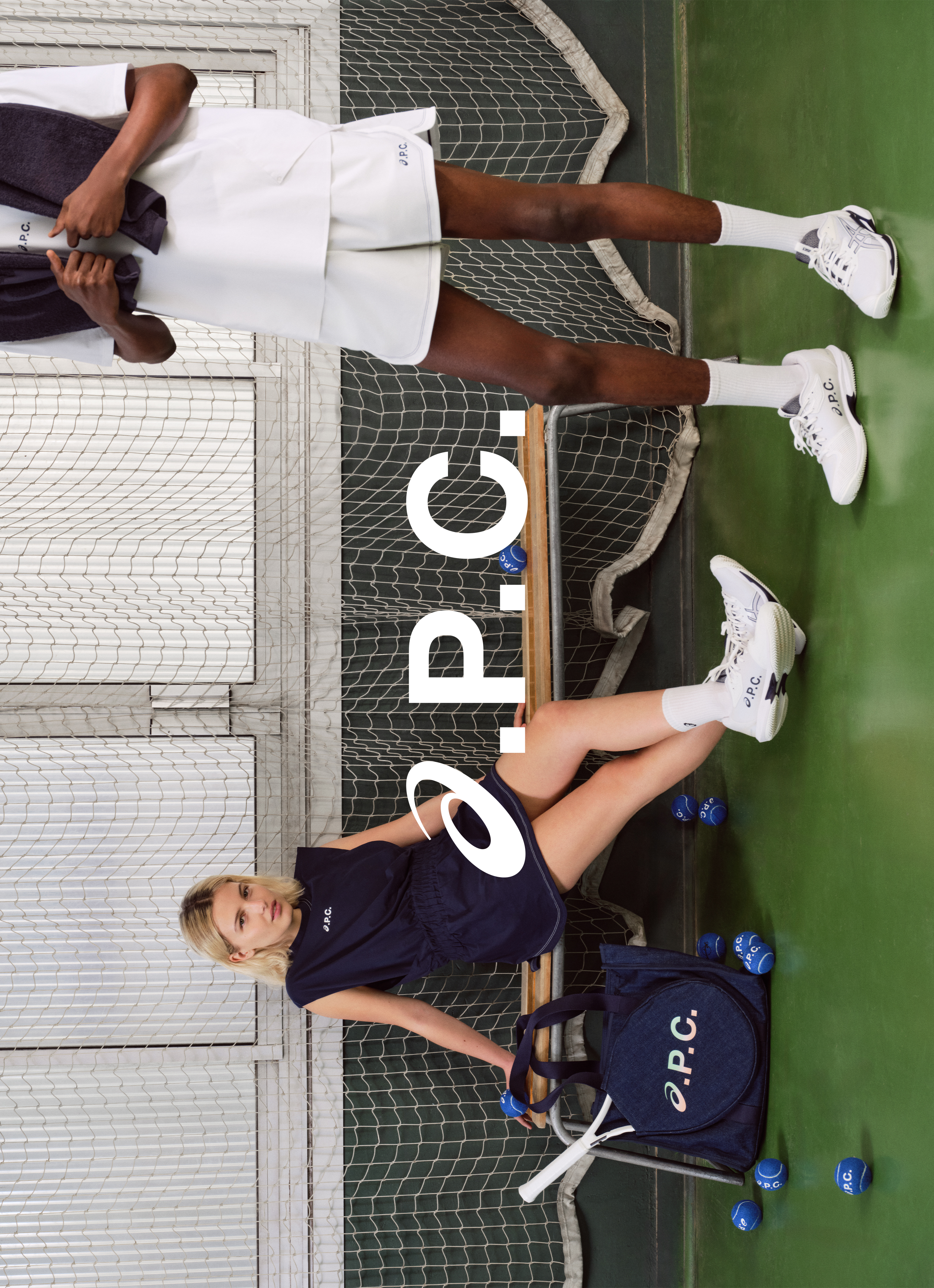 ASICSとA.P.C.が初タッグ！ テニスをテーマにした、注目の新