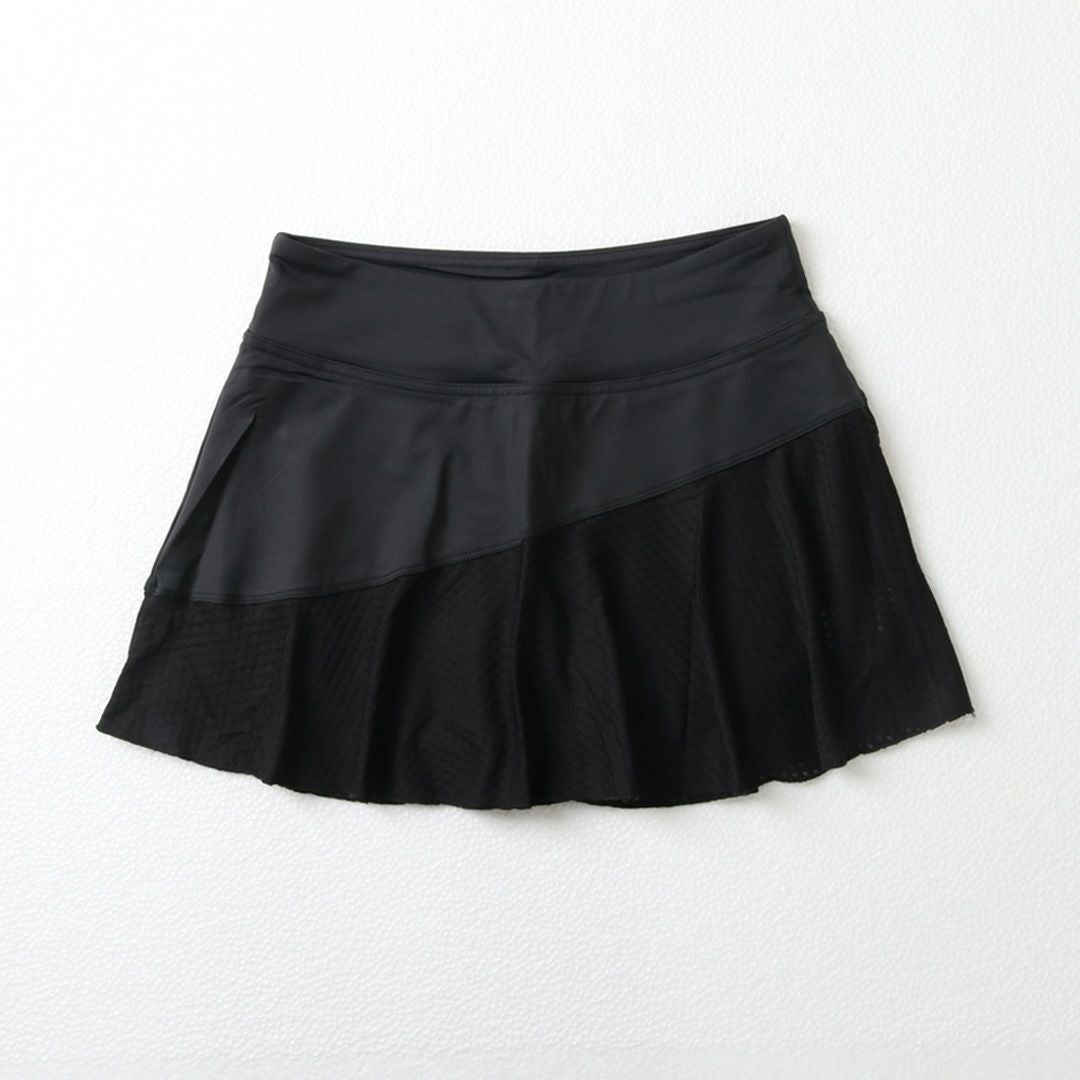 MultiPanelSkortマルチパネルスコート|テニスウェア|スコート｜Black