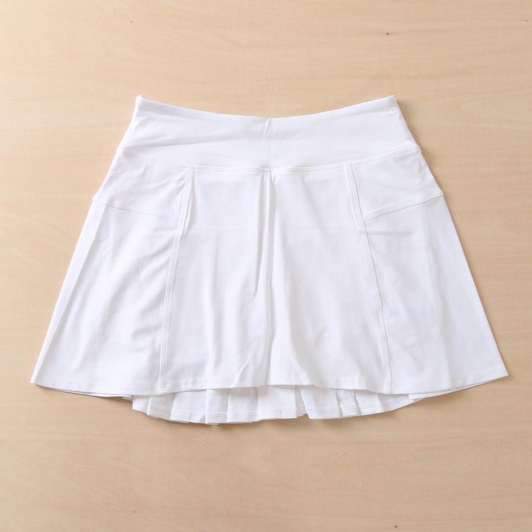 StepSkortステップスコートスコート|テニスウェア|スコート|White