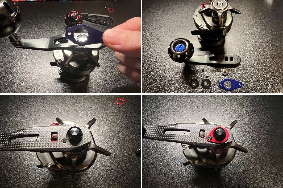 ソルティガBJ 200SHのハンドルカスタム