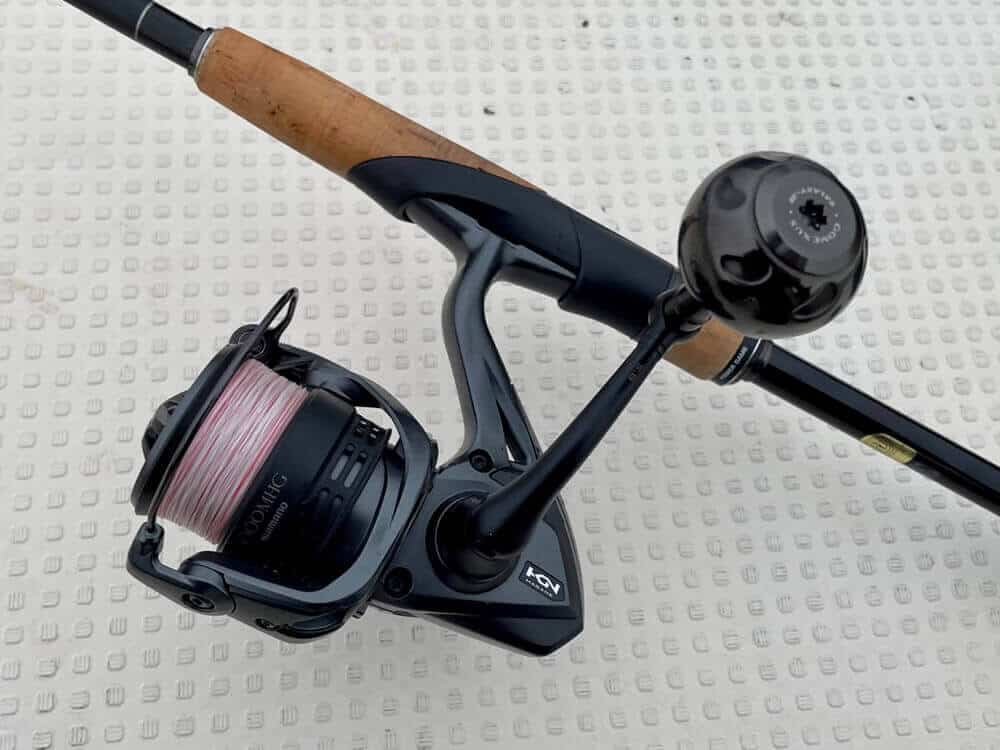 18エクスセンスCI4+にカスタムパーツ装着