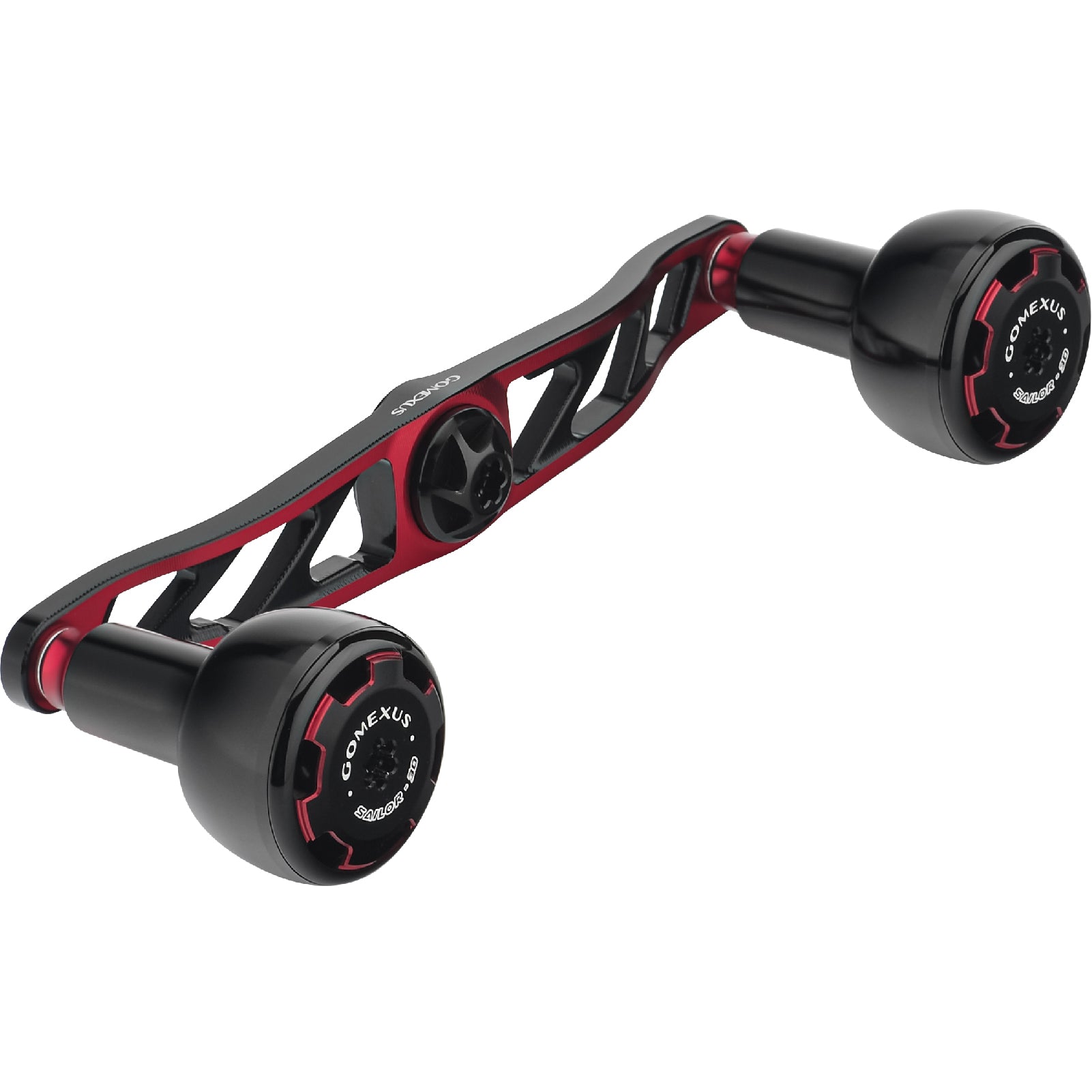 超々ジュラルミン製ハンドル アルミ製ノブ 120mm