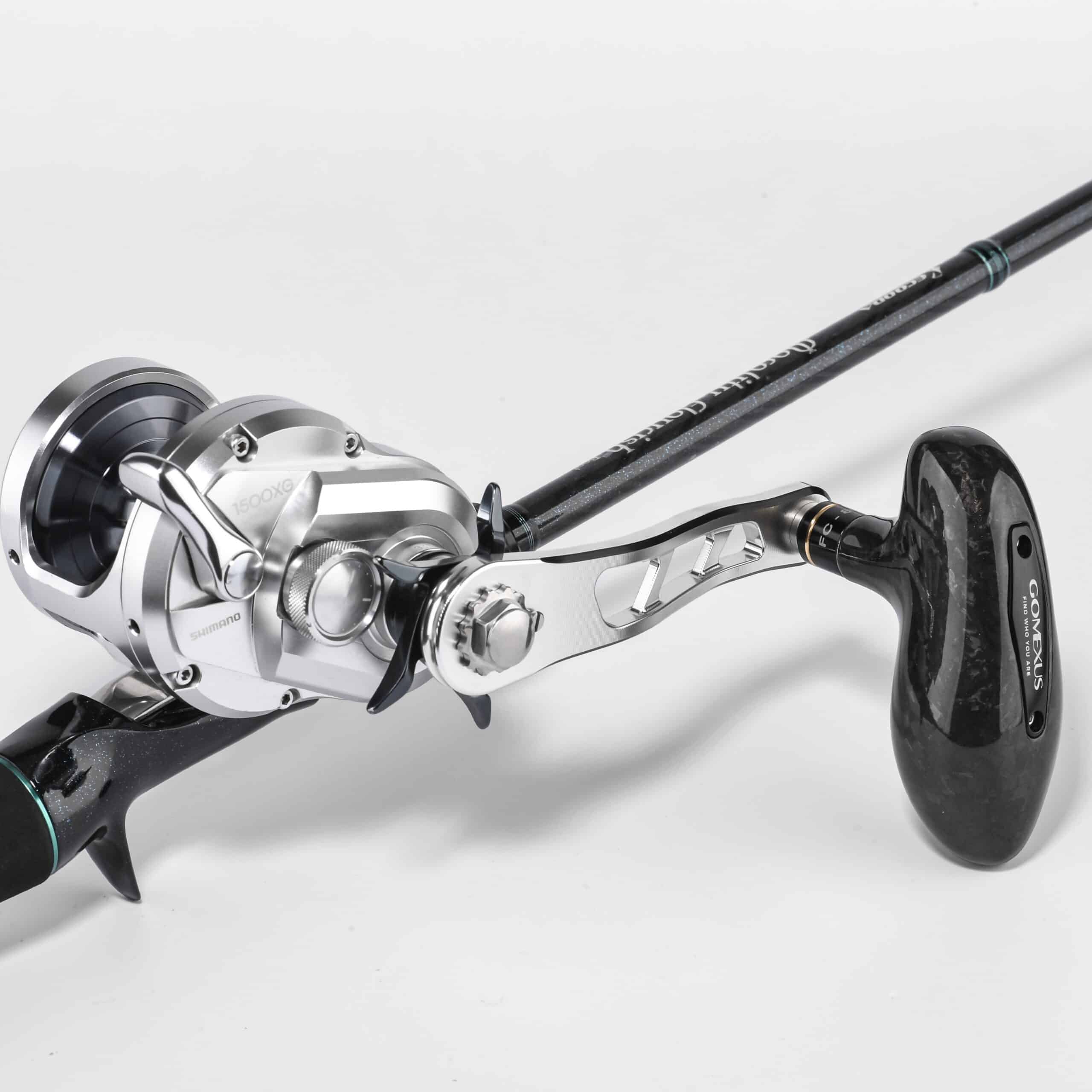 鍛造カーボン製 ハンドルノブでジギング向け