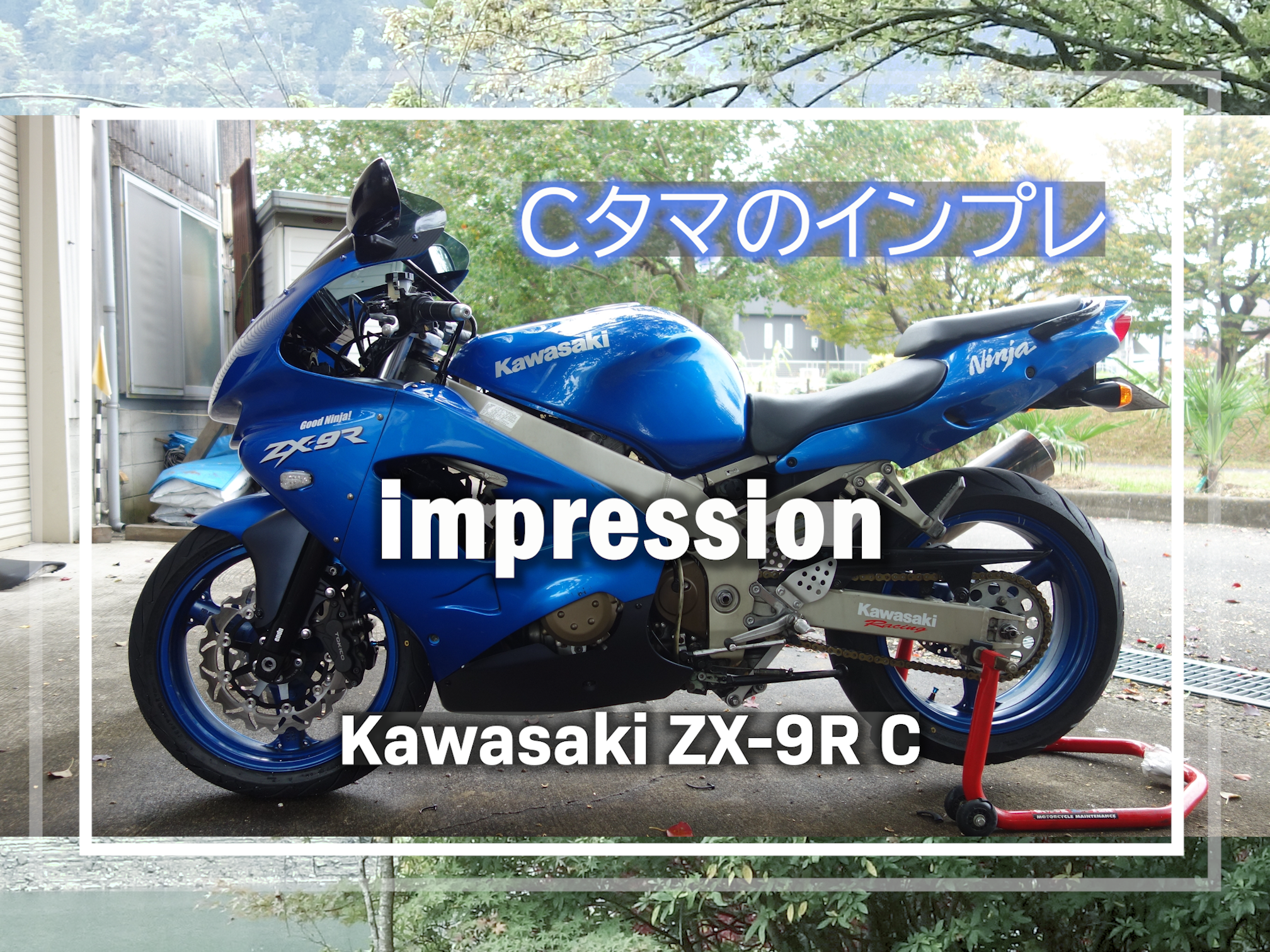 ZX-9R C型 ユメタマのインプレなんぞ | Good Ninja!