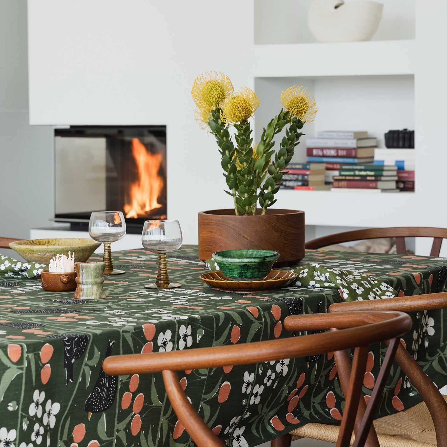 Körsbärsträdgården テーブルクロス