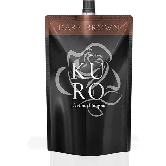 Valanrose KURO Cream Shampoo 400g Hair Manicure for Gray Hair
