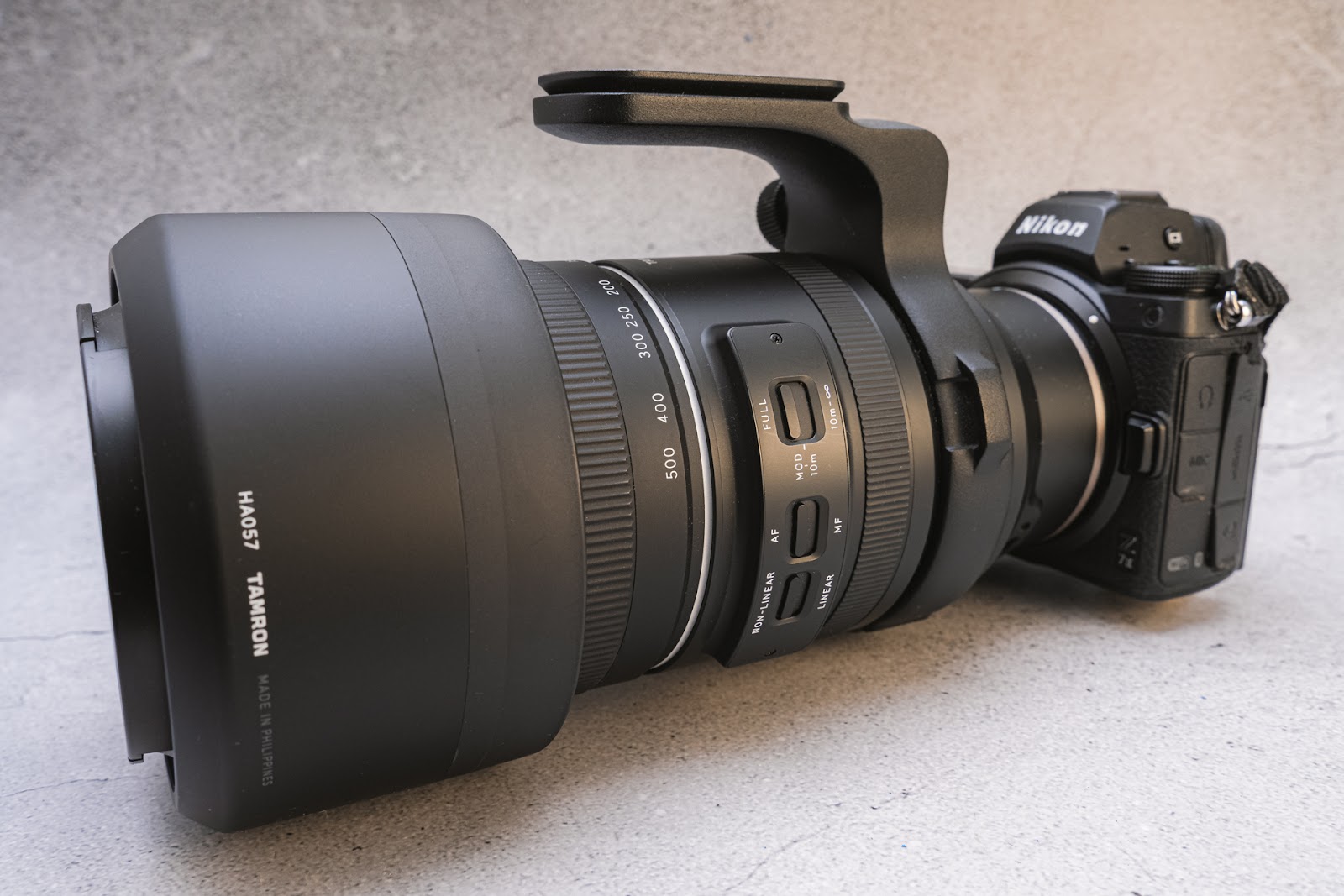 TAMRON 150-500mm F/5-6.7 Di III VC VXD（Model A057） Zマウント