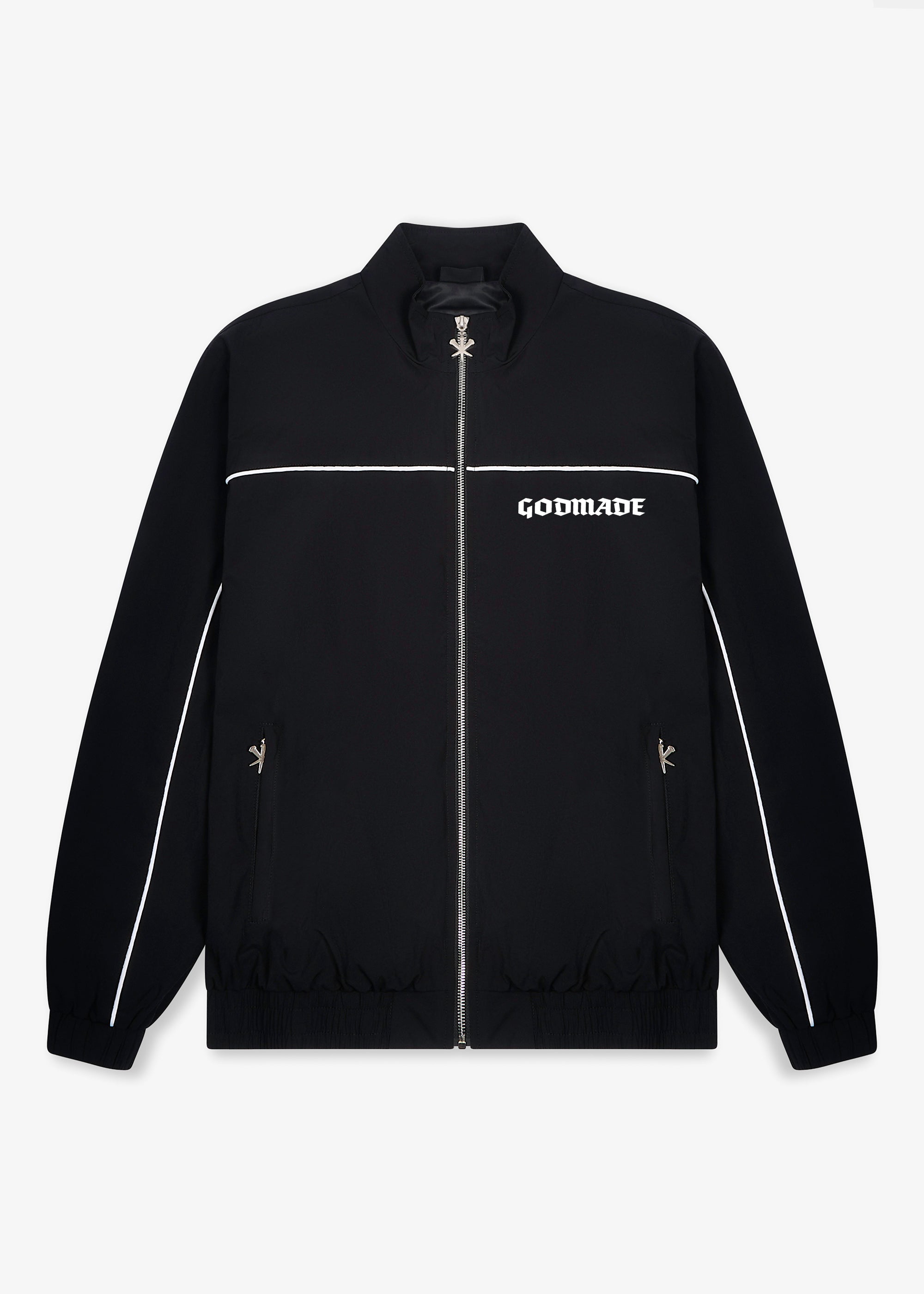 GRAIL - BLACK TRACK JACKET – Godmade Clo