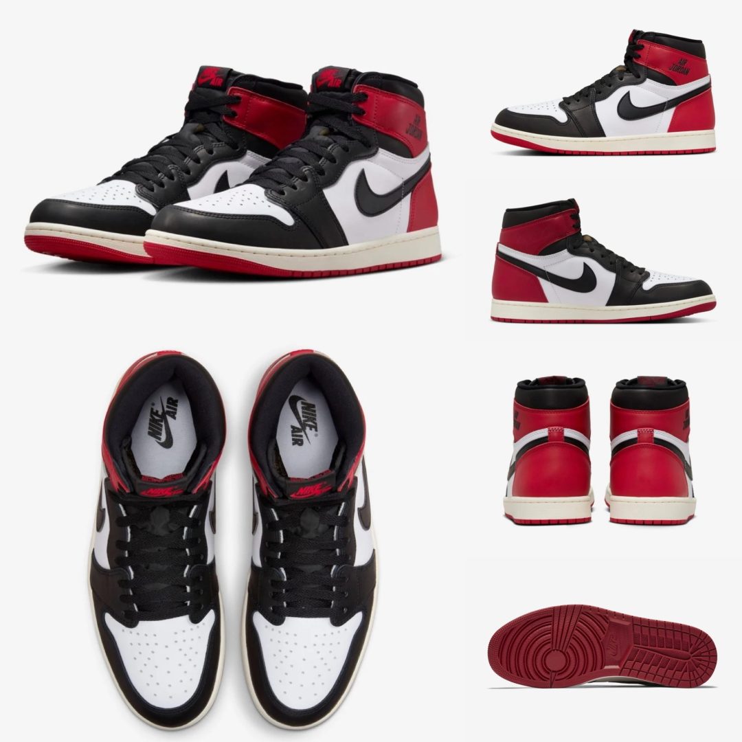 NIKE AIR JORDAN 1 HIGH OG BLACK TOE つま黒 REIMAGINEDが2/15に国内