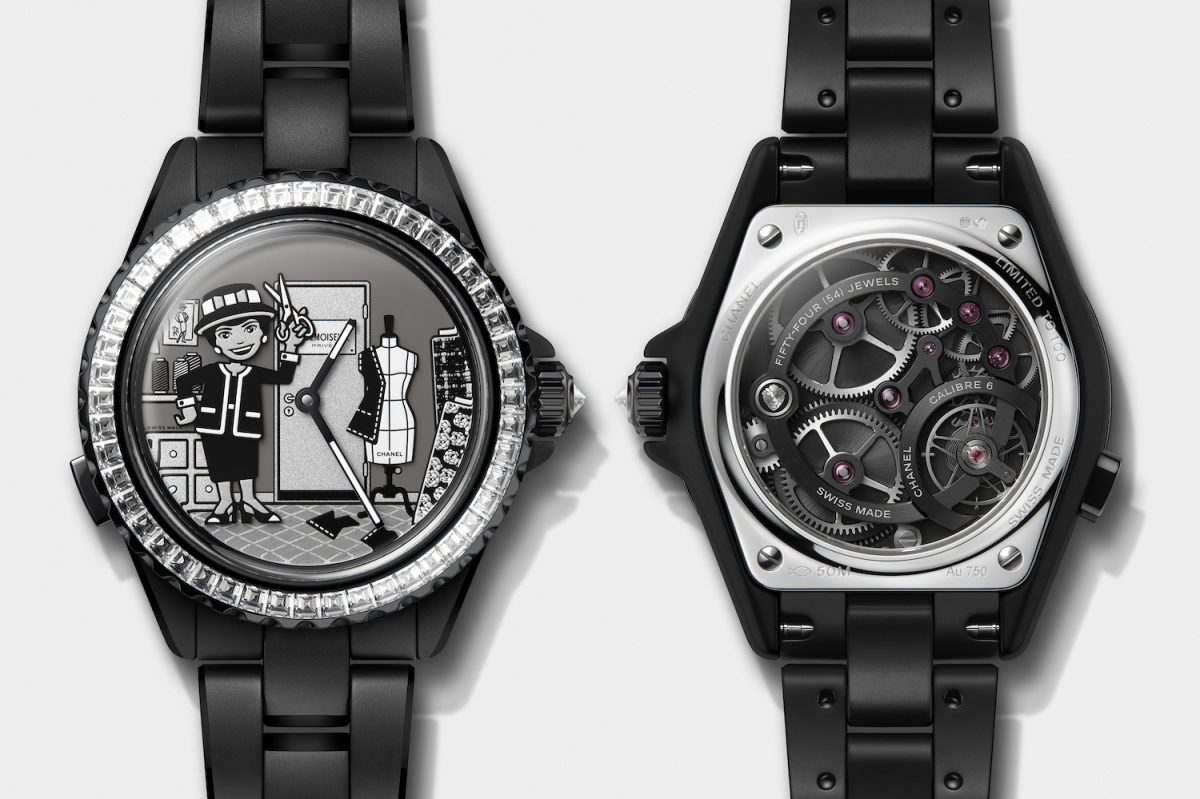 シャネルの2024年限定モデル「J12」は、からくり新技術を駆使した