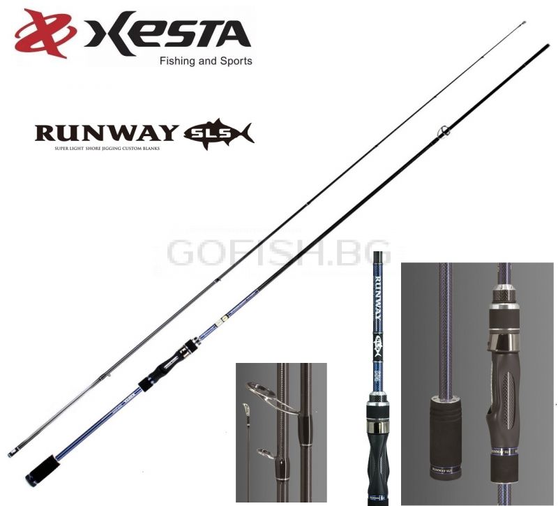 Go Fish EOOD, XESTA Super Light Shore Jigging RUNWAY SLS S84 2,54m