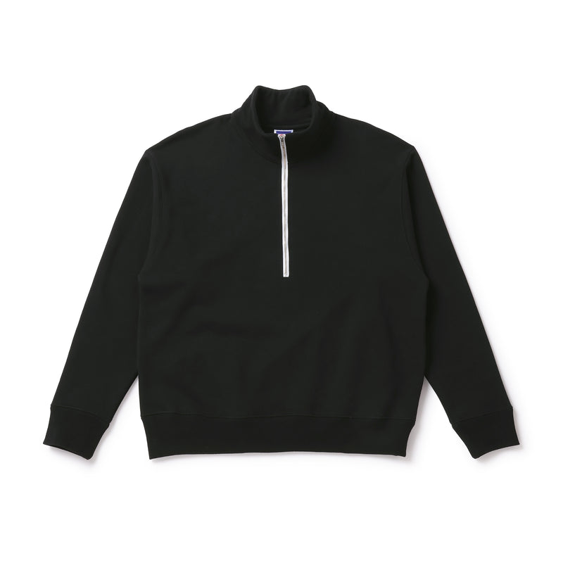 FLEECE HALF ZIP PULLOVER 15.5oz（裏起毛ハーフジッププルオーバー