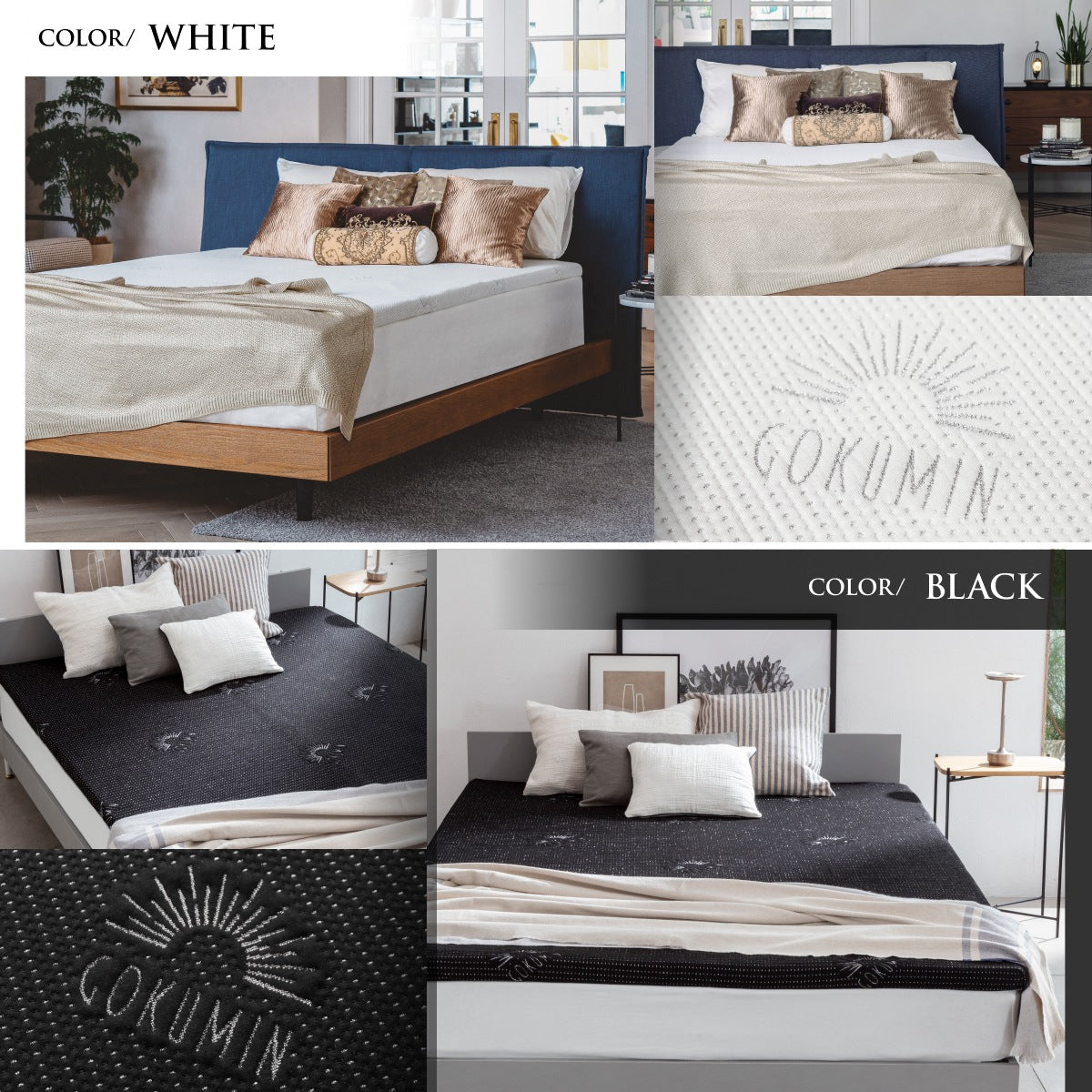 包み込まれる寝心地 厚さ5cm】プレミアム低反発マットレス – GOKUMIN