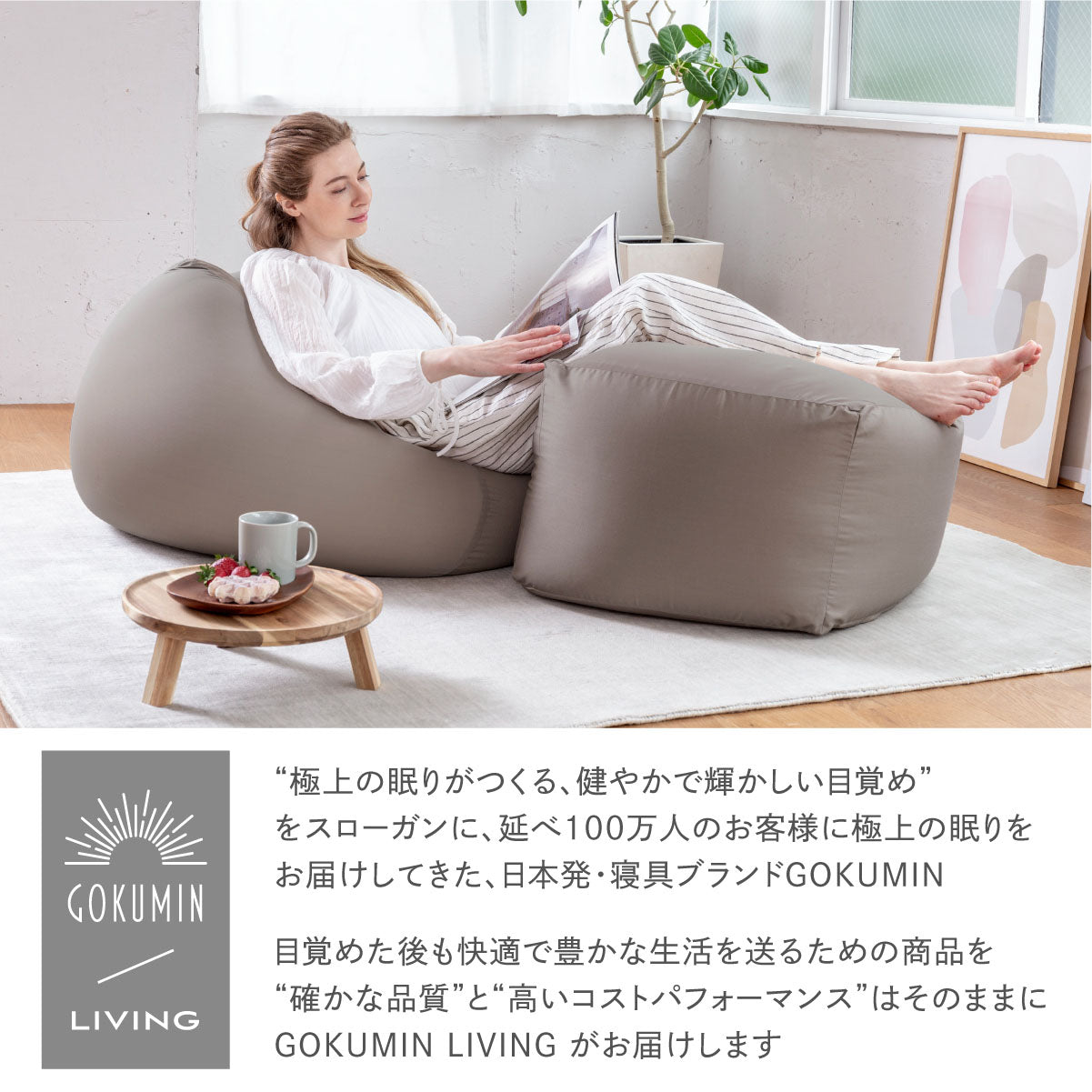 入れるだけ簡単！】マシュマロビーズクッション補充用シートクッション