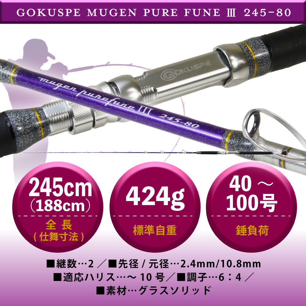 3代目無限ピュア船 Purple Edition - gokuspe