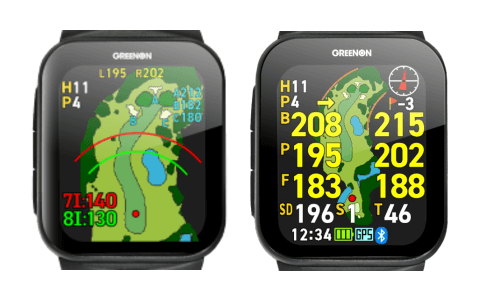グリーンオン ザ・ゴルフウォッチGS501 - GPSゴルフナビ徹底比較