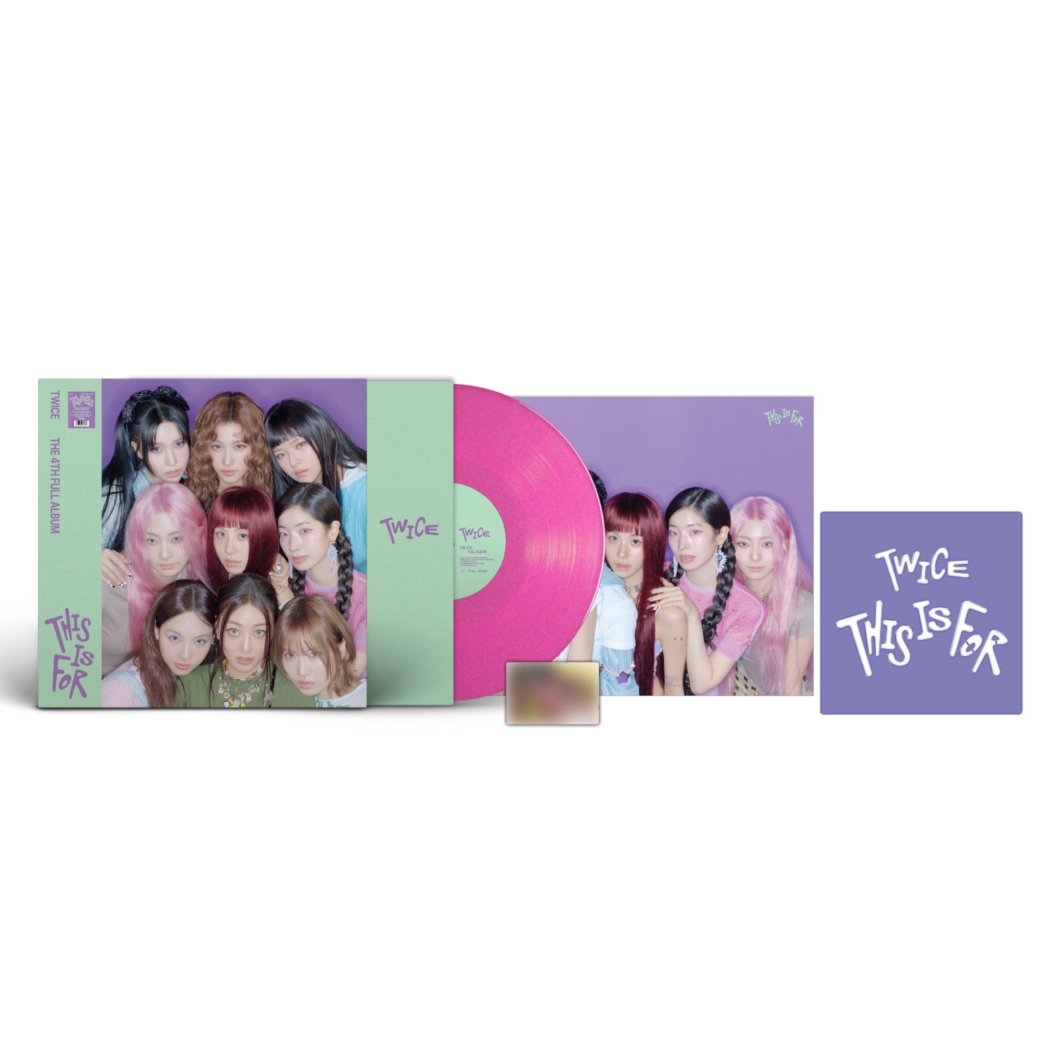 THIS IS FOR (VINYL Ver.) - TWICE [Colour Vinyl] – Golden Discs