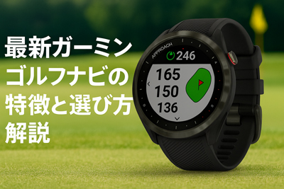 2025年版】最新ガーミンゴルフナビの特徴と選び方解説 | ゴルフだより