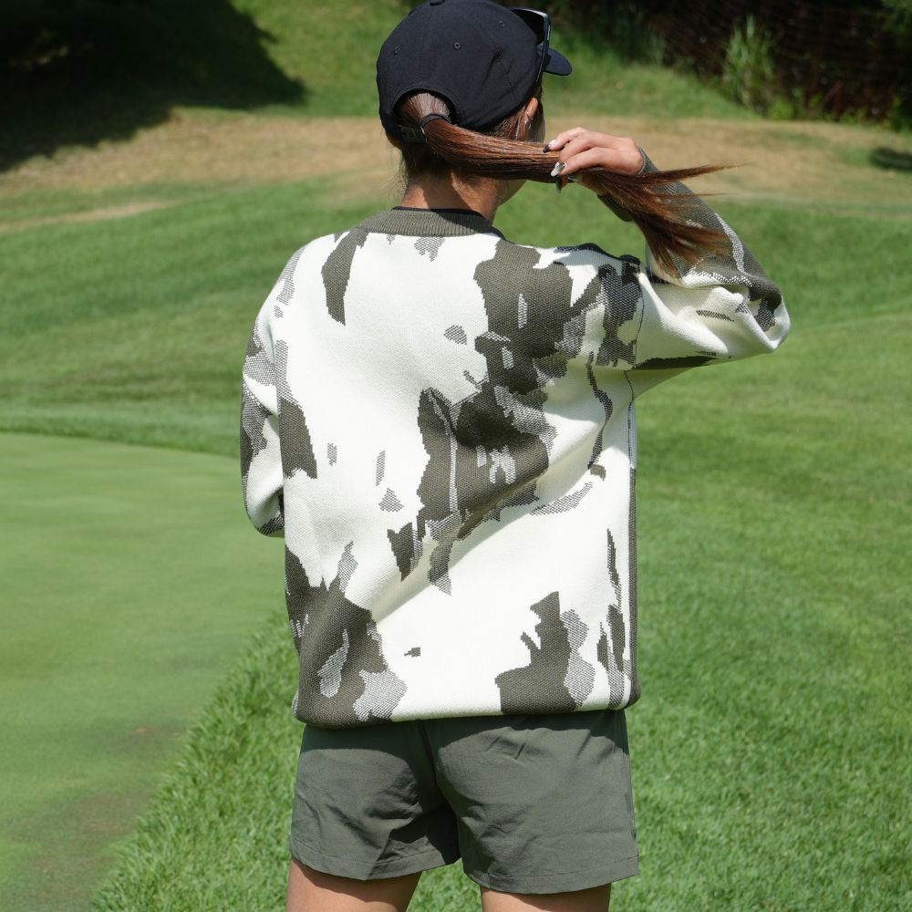 GFFS Camo Knit Sweatshirt – GOLF FREAKS STORE