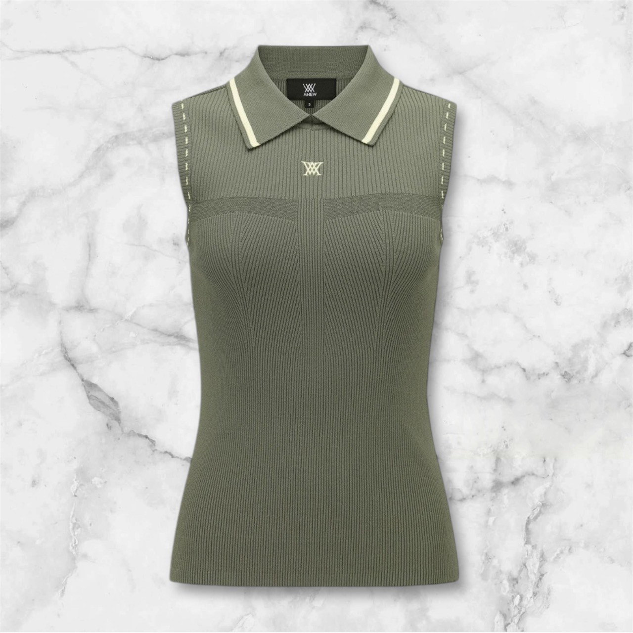 ANEW GOLF（アニューゴルフ）ノースリーブシャツ／AN-N-0091