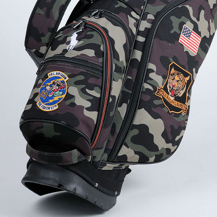 ポロ ラルフローレン キャディバッグ タイガーシリーズ 迷彩 寅 【公式