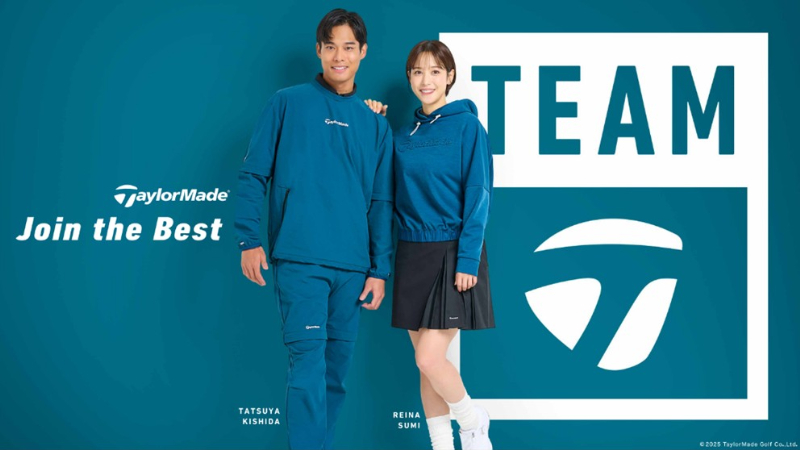 テーラーメイド2025秋冬ウエアは衣服内の暑さ・寒さを自動調整 - GOLF