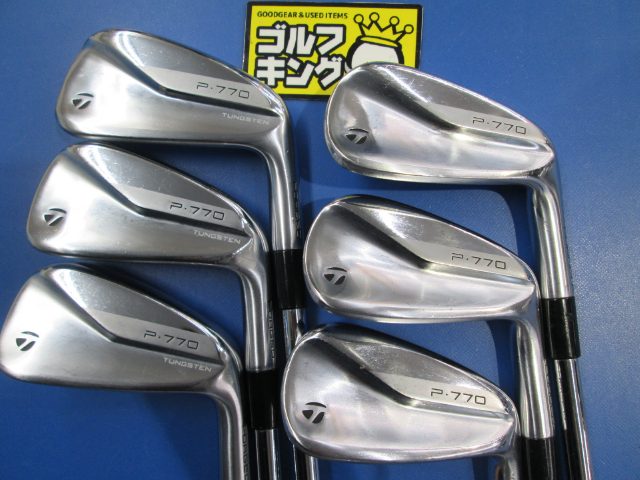 TaylorMade テーラーメイド 中古アイアンセット P770 2020 6本の商品