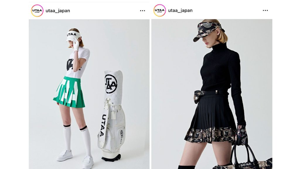 お洒落ゴルフ女子必見！日本初上陸のK-GOLFアパレルブランド「UTAA」と