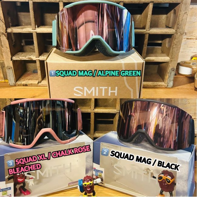 ☆SMITH SQUAD MAG ,XL 23-24 NEW MODEL☆ - スノーボード GOLGODA